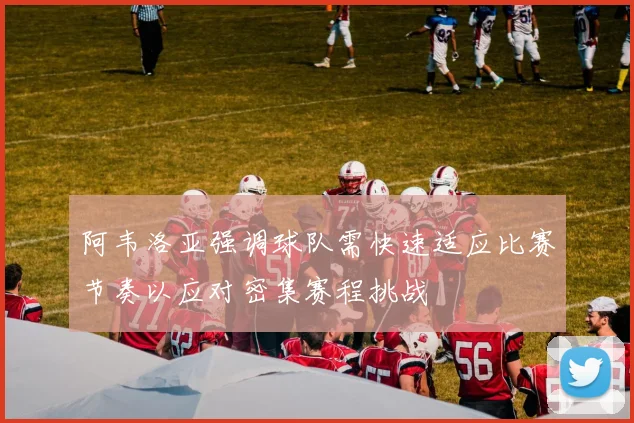 阿韦洛亚强调球队需快速适应比赛节奏以应对密集赛程挑战